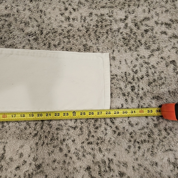 Gloria Vanderbilt NWOT 10 White Amanda Hi Rise Straight Leg Summer Stretch Jean - Picture 10 of 12